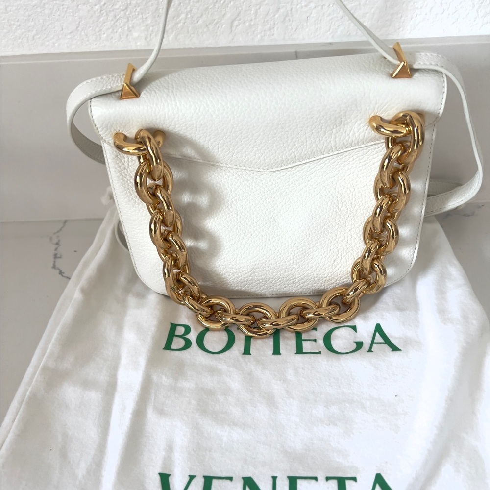 Bottega Veneta Small Mount Python Print Crossbody… - image 3